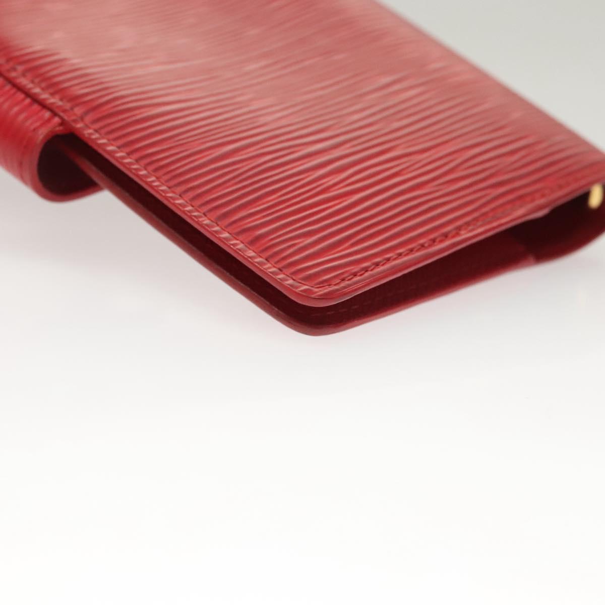Louis Vuitton Agenda PM Epi Leather Organizer - Weekly & Monthly Planner for Business & Personal Use - Perfect for Office, Travel, and Daily Scheduling
