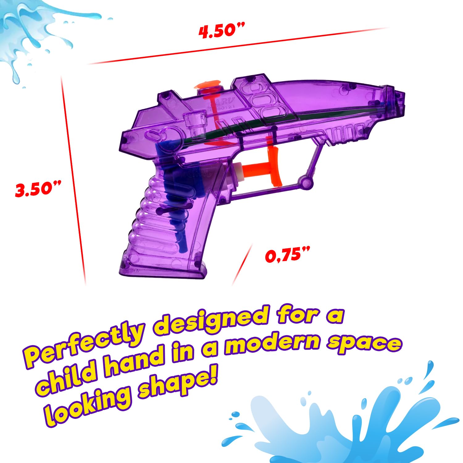 **24-Pack Mini Water Gun Toys (96 Guns) - Bulk Water Squirt Soaker Guns for Kids & Adults | Fun Outdoor Water Blasters for Beach, Pool, Backyard & Summer Games | Great for Dog & Cat Training**