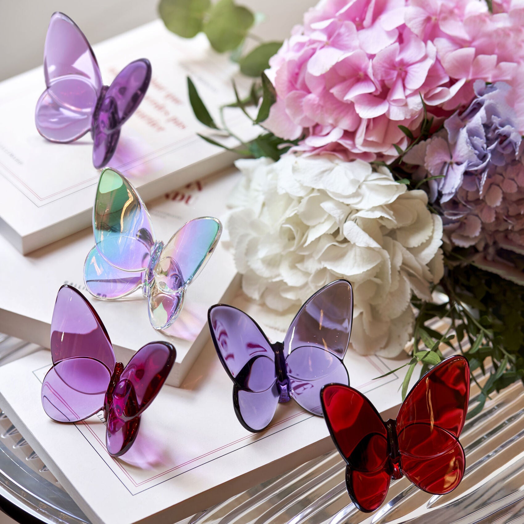 Peony Pink Butterfly Hair Clips - Elegant Floral Hair Accessories for Women & Girls - Perfect for Weddings, Parties & Everyday Wear