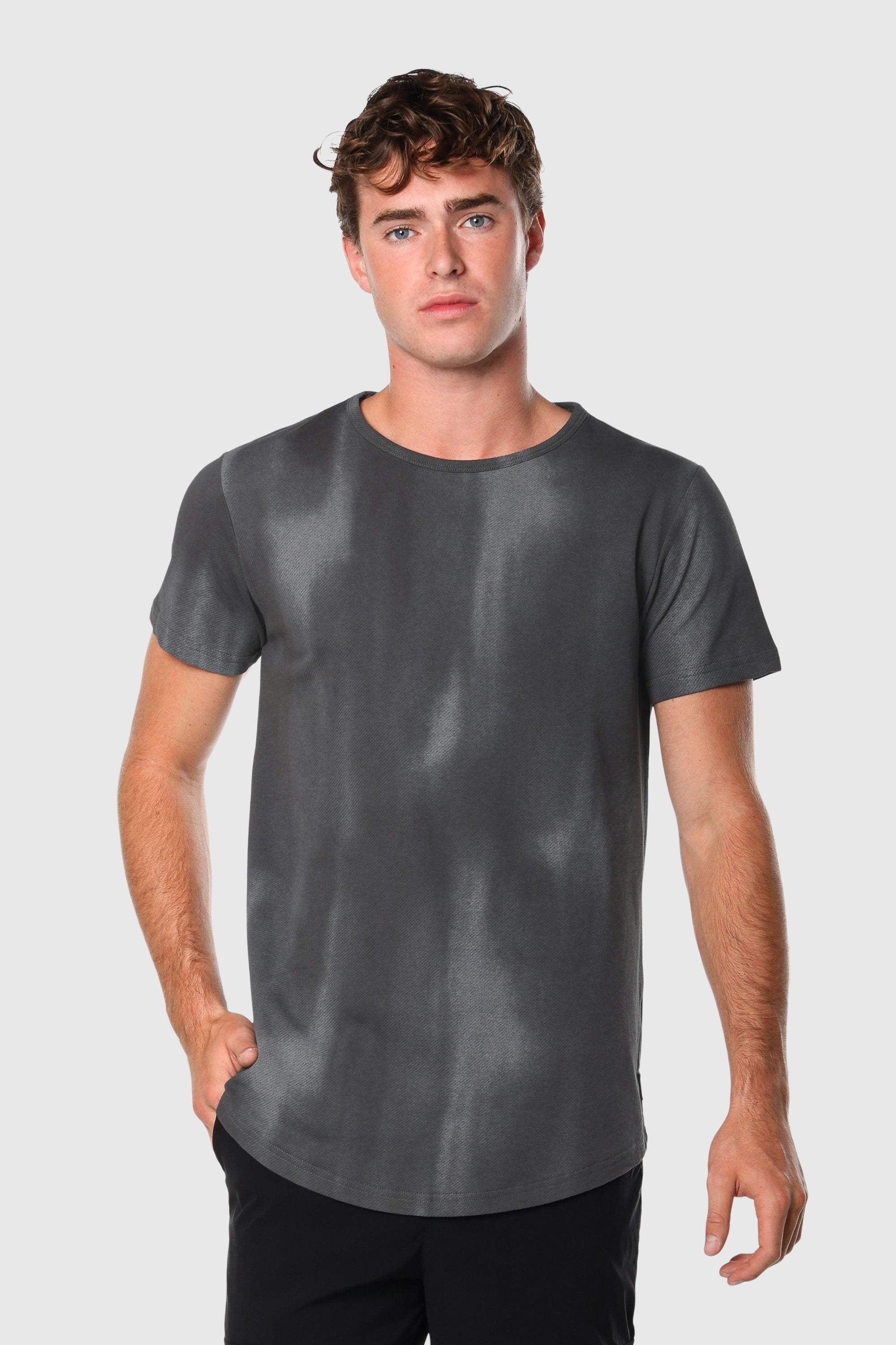 Premium Hardwash Cotton T-Shirt for Men - Soft & Durable Grey Tee - Perfect for Casual Wear, Gym & Everyday Outfits