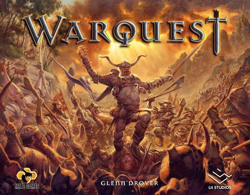 Warquest Strategy Board Game by Mr B Games - Epic Fantasy Adventure for Family Game Nights & Friends Gatherings