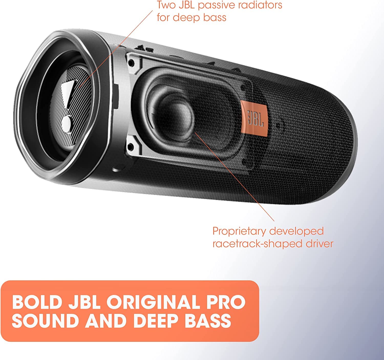 JBL Flip 5 Waterproof Portable Bluetooth Speaker - Wireless Stereo Pairing, 12 Hours Playtime, IPX7 Rating - Perfect for Travel, Beach, Pool Parties & Home Use - Includes Microfiber Cleaning Cloth - Gray Stone