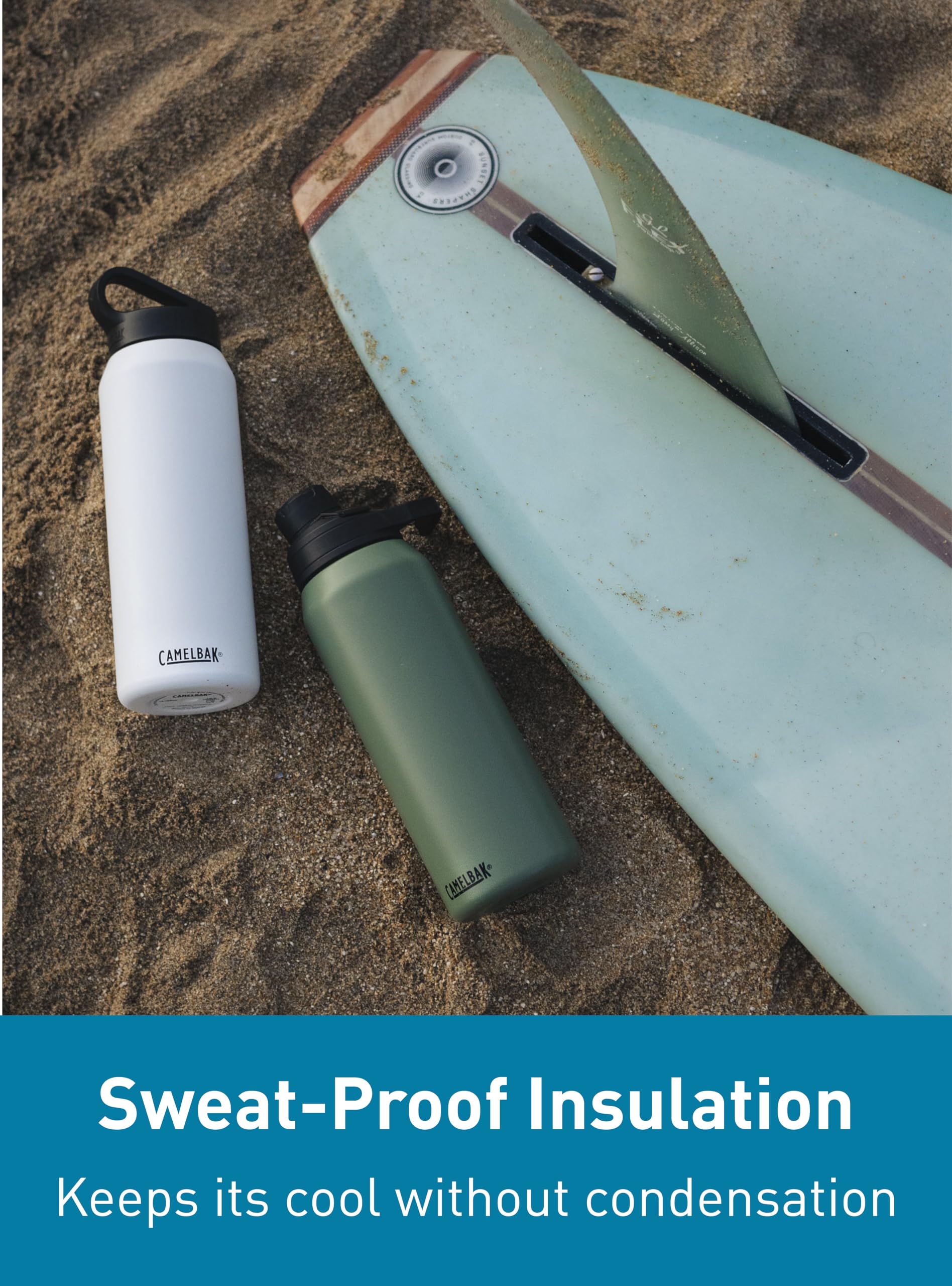 CamelBak Chute Mag 20oz Vacuum Insulated Stainless Steel Water Bottle - Leakproof, BPA-Free, Keeps Drinks Cold 24Hrs/Hot 12Hrs - Perfect for Hiking, Gym, Office & Outdoor Adventures