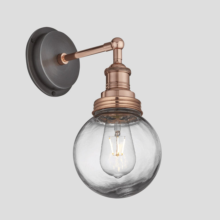 Brooklyn Outdoor IP65 Globe Wall Light - Weatherproof, Durable & Stylish - Perfect for Patio, Garden & Porch Lighting