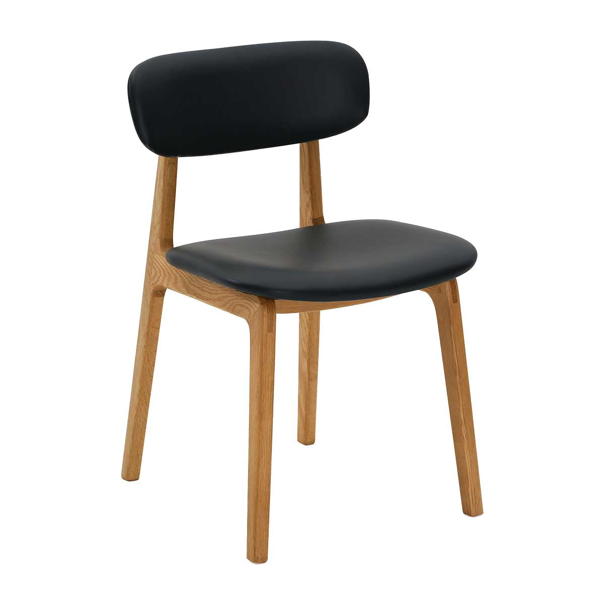 Premium Alaska Leather Dining Chair - Genuine Leather Upholstered, Ergonomic Design for Comfortable Dining - Perfect for Home, Restaurant, and Office Use