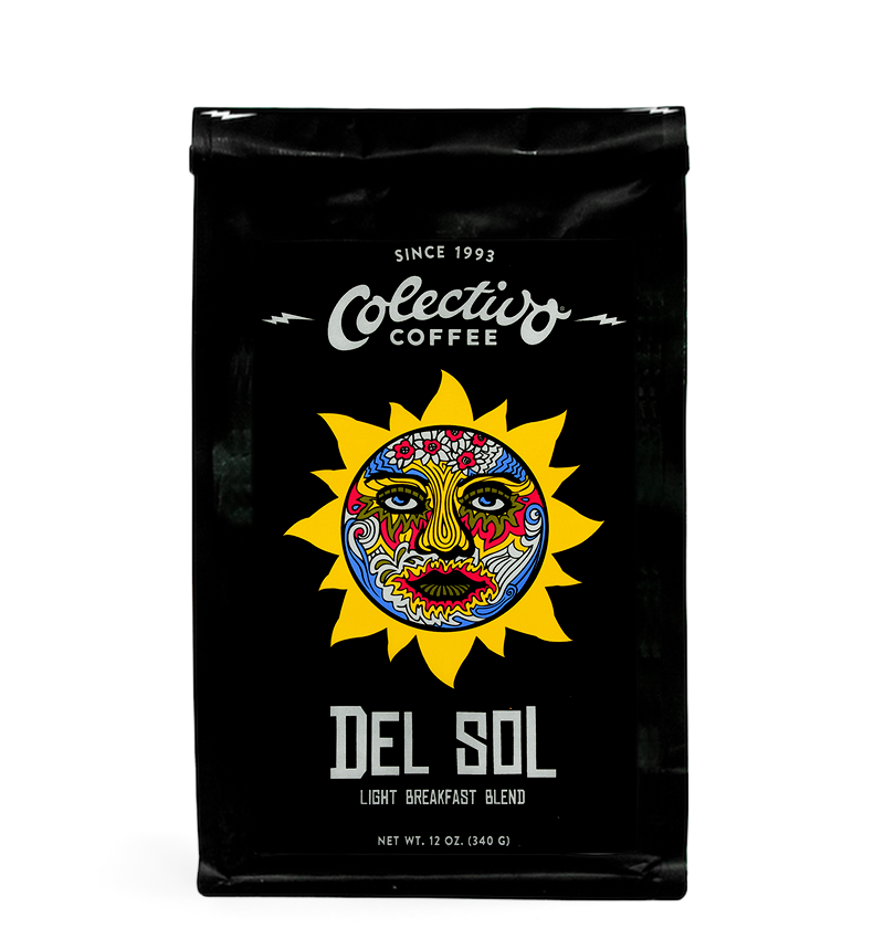 Del Sol Breakfast Blend Coffee - Premium Medium Roast Ground Coffee for Home & Office - Perfect for Morning Brew, Brunch & Gifting