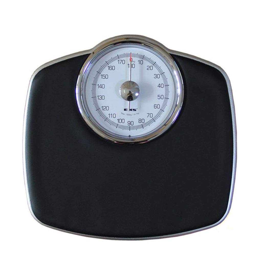High Precision Mechanical Bathroom Scale - 120kg Capacity, Anti-Skid Metal Platform for Accurate Weight Measurement | Retro Luxury Design for Home Use, Weight Loss Tracking & Health Monitoring | Perfect for Bathroom, Gym, or Bedroom