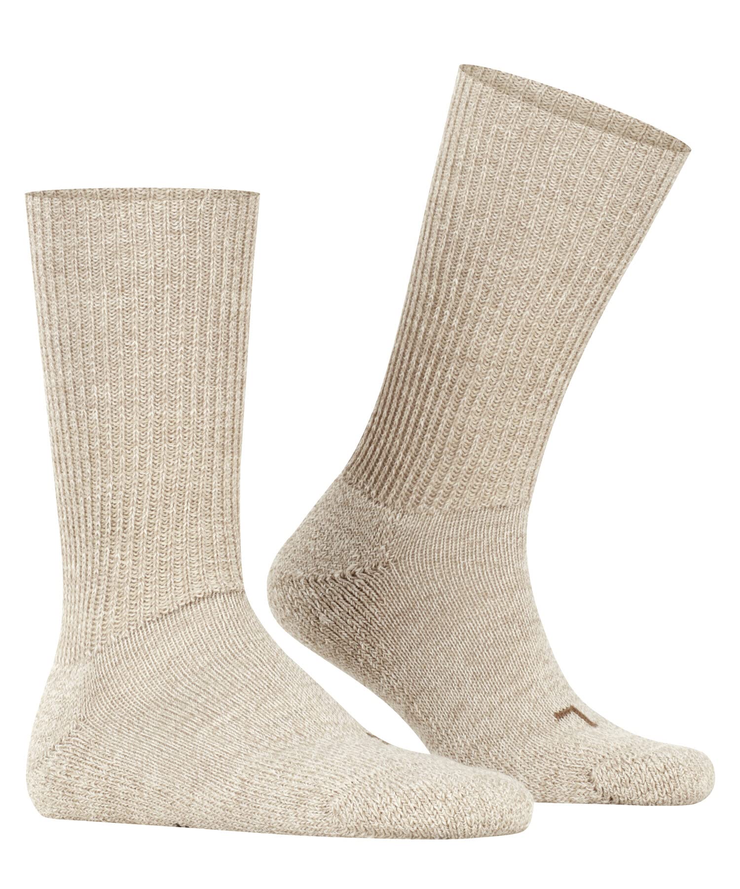 FALKE Unisex Walkie Ergo Socks - Crew Length Merino Wool Socks for Hiking & Outdoor Activities - 1 Pair Comfortable Breathable Socks for Walking, Travel & Daily Wear