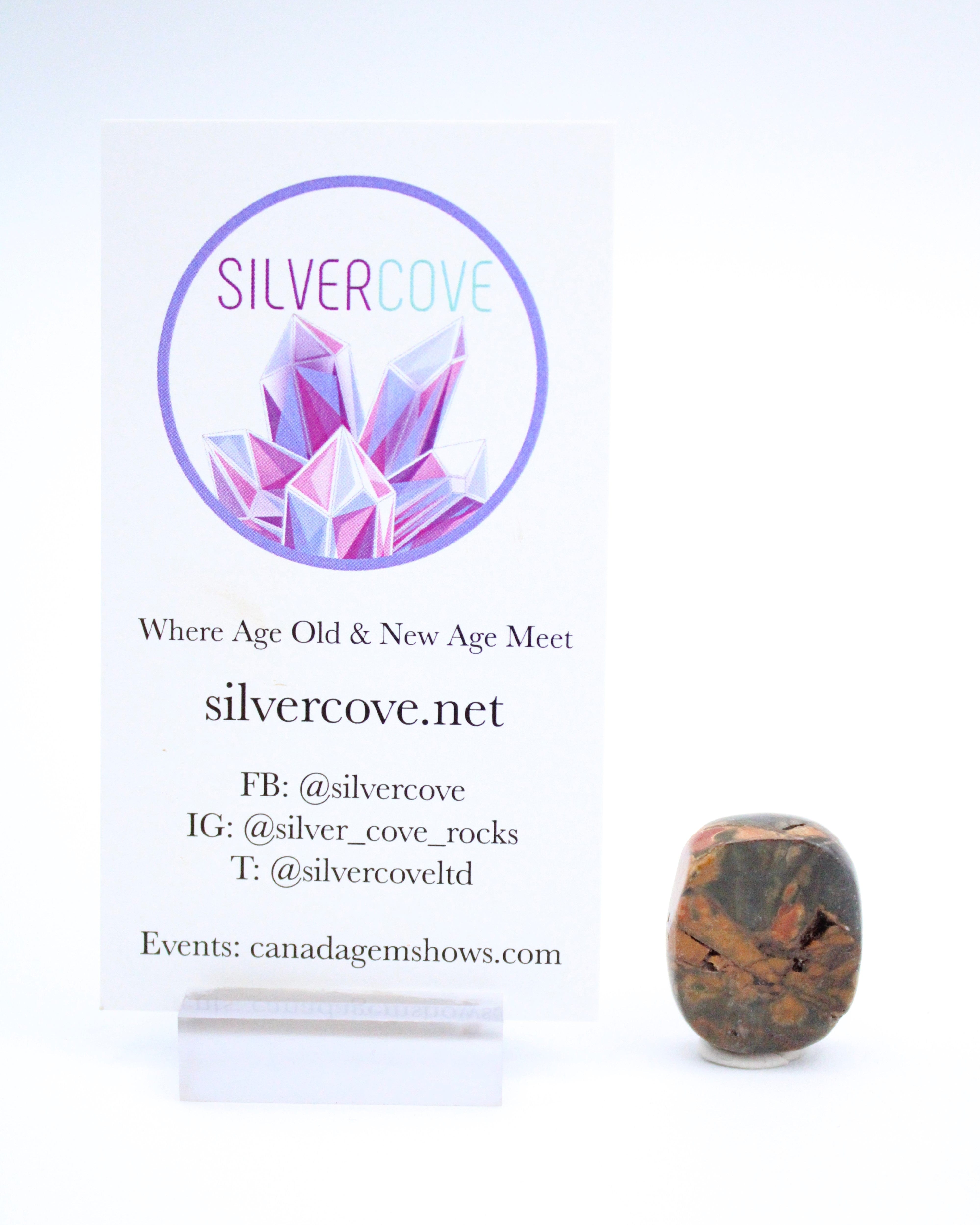 Blossom Jasper Thumb Stones - Natural Healing Crystals for Stress Relief & Meditation | Pocket Worry Stones for Anxiety Relief, Mindfulness Practice & Spiritual Healing