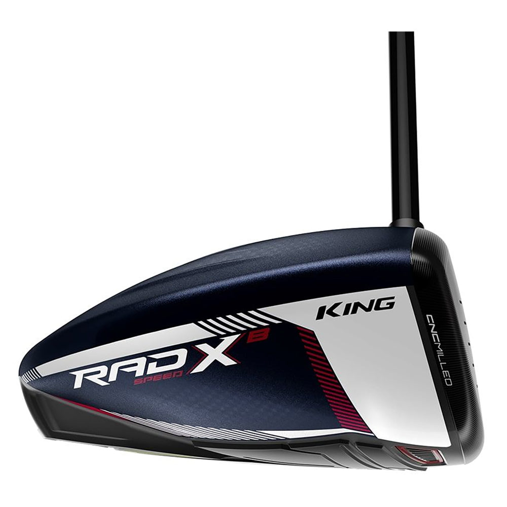 Cobra King Rad X Men's Right Hand Golf Driver - High Performance Titanium Driver for Maximum Distance & Accuracy | Perfect for Golfers Seeking Power & Control on the Course