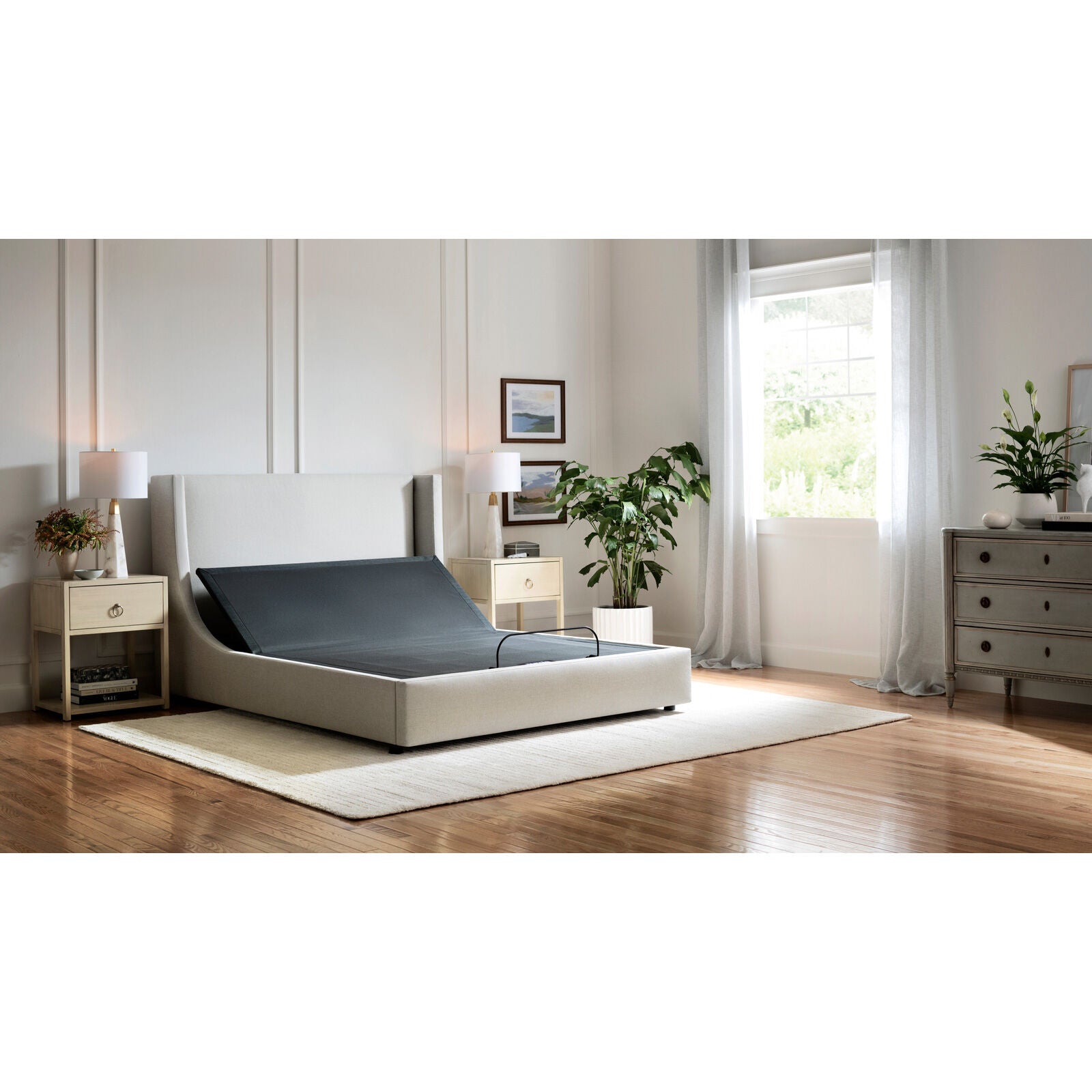 Purple Premium Plus Smart Base - Adjustable Bed Frame with Responsive Support for Ultimate Comfort | Perfect for Back Pain Relief & Better Sleep
