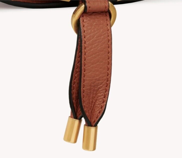Chloé Marcie Small Saddle Bag - Genuine Leather Crossbody Purse for Women | CHC22AS680I31 25M | Perfect for Everyday Use, Date Nights & Travel Accessories