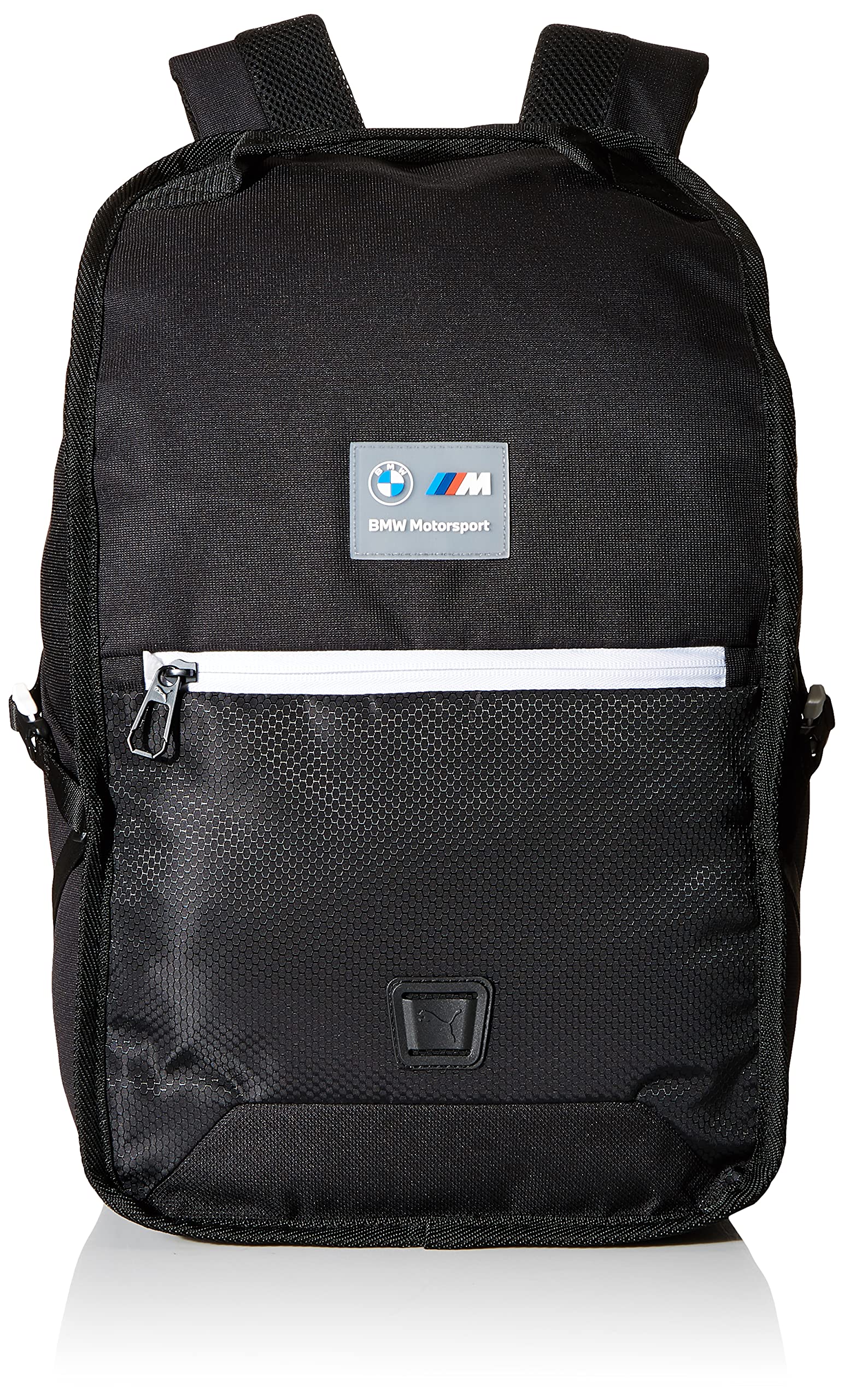 PUMA Men's BMW MMS Backpack for Travel, Work & School - Durable Casual Daypack with Laptop Compartment - Black Backpack for Commuters, Students & Business Professionals