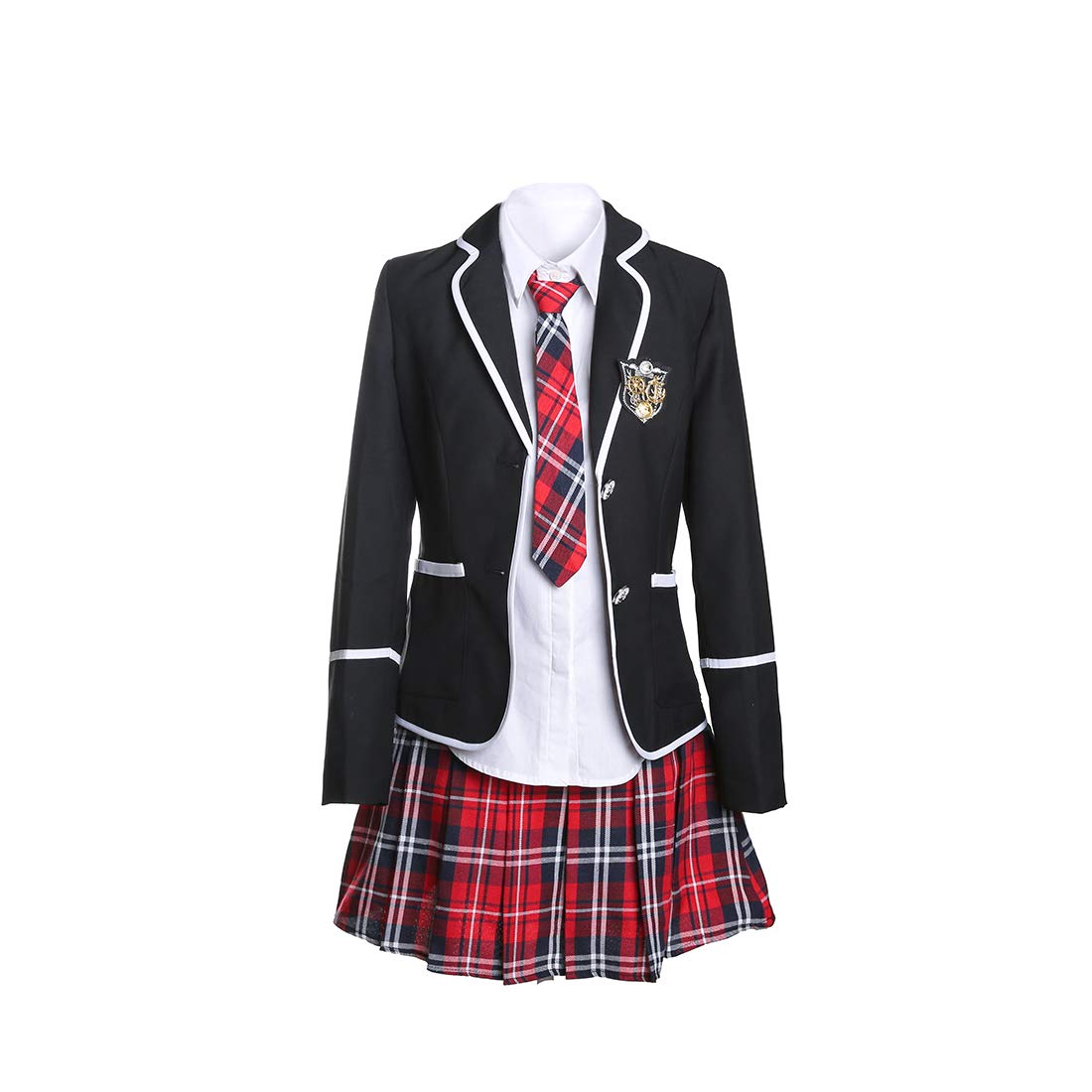 Women's Anime School Girl Cosplay Costume Uniform Set - Cute Japanese Style Outfit for Halloween, Cosplay Events & Themed Parties