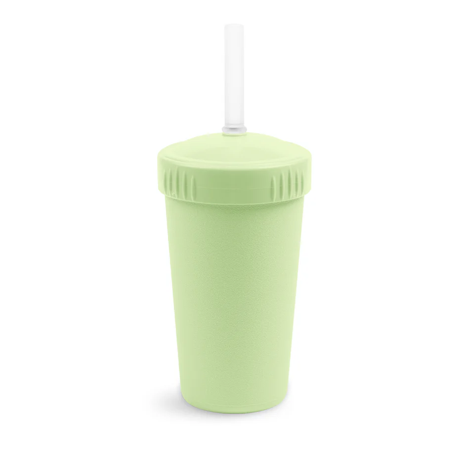 RePlay Straw Cup with No Pull Out Silicone Straw - Leak Proof Sippy Cup for Toddlers - BPA Free Kids Drinking Cup for Home, Travel & Daycare