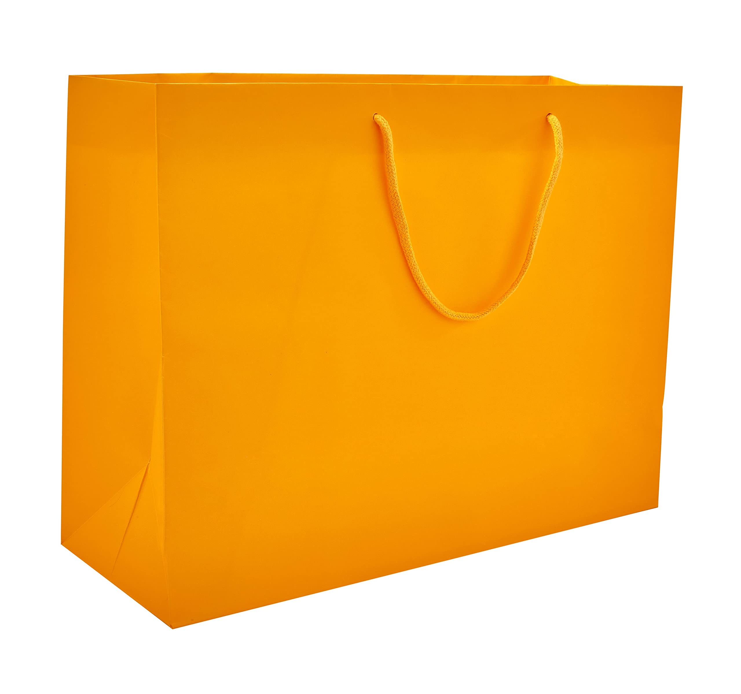 Eco-Friendly Mango Matte Euro Tote Bags - 16