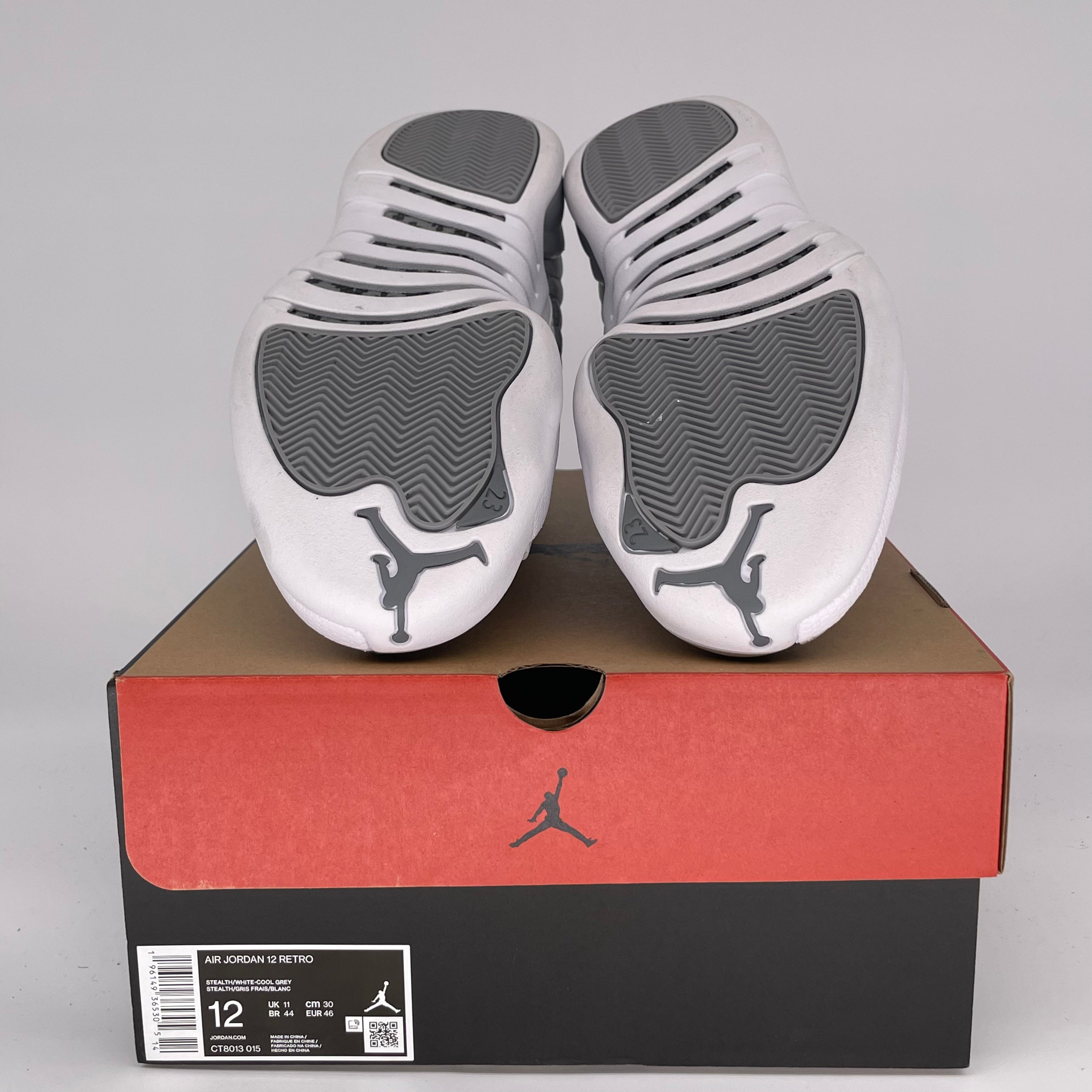 AIR JORDAN 12 STEALTH Men's Basketball Shoes Size 12 - CT8013-015 | Retro Sneakers for Sports, Streetwear & Casual Outfits
