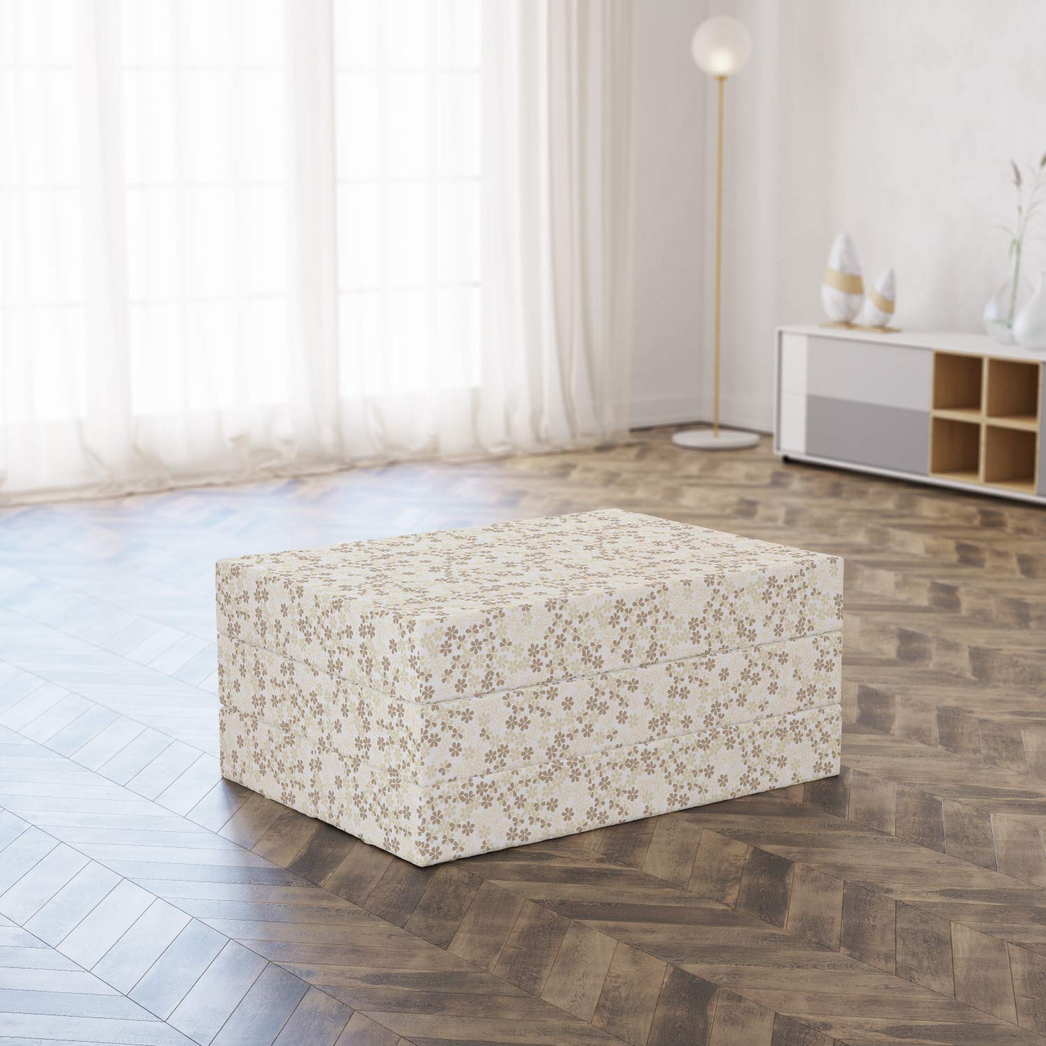 Ambesonne Summer Foldable Mattress - 74.8