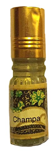 Song of India Perfume Body Oil (Champa) - 2.5ml | Exotic Floral Scent for Women | Long-Lasting Fragrance Oil for Massage, Aromatherapy & Daily Wear