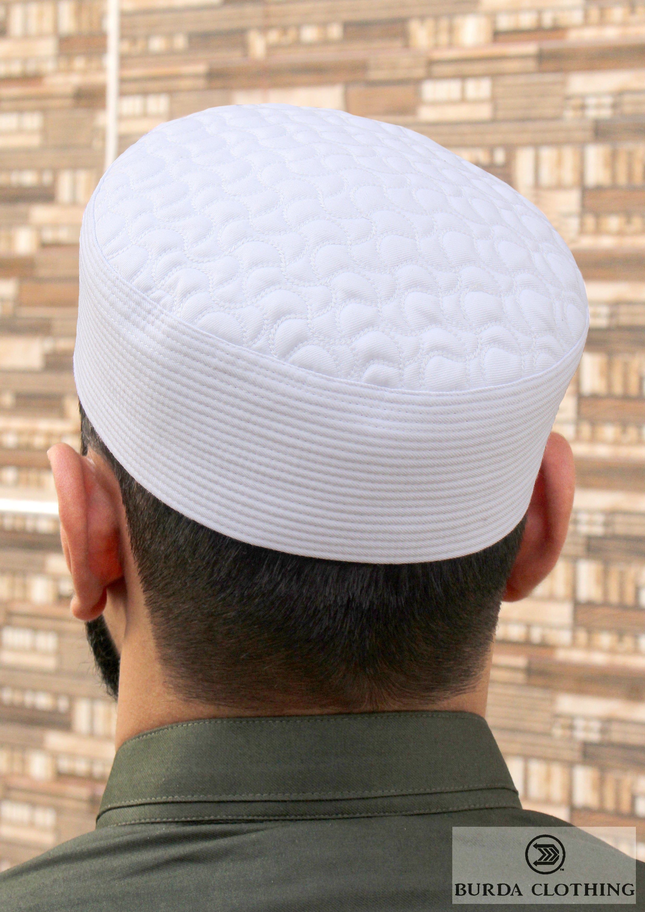 Platinum Kufi 02 - Premium Islamic Prayer Hat for Men | Modest Headwear for Salah & Daily Wear | Perfect for Mosque, Eid & Religious Ceremonies