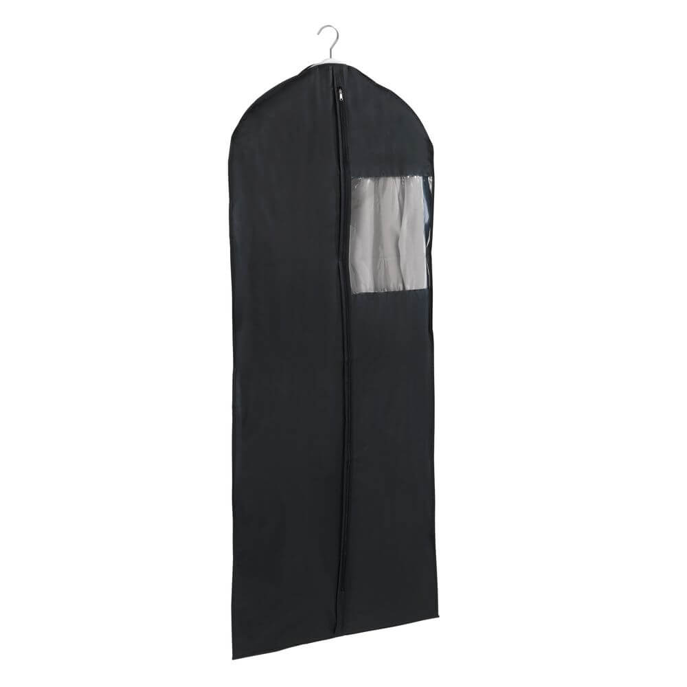 Premium Large Suit Bag for Travel - Durable Black Garment Bag with Shoulder Strap - Perfect for Business Trips, Weddings & Airplane Carry-On