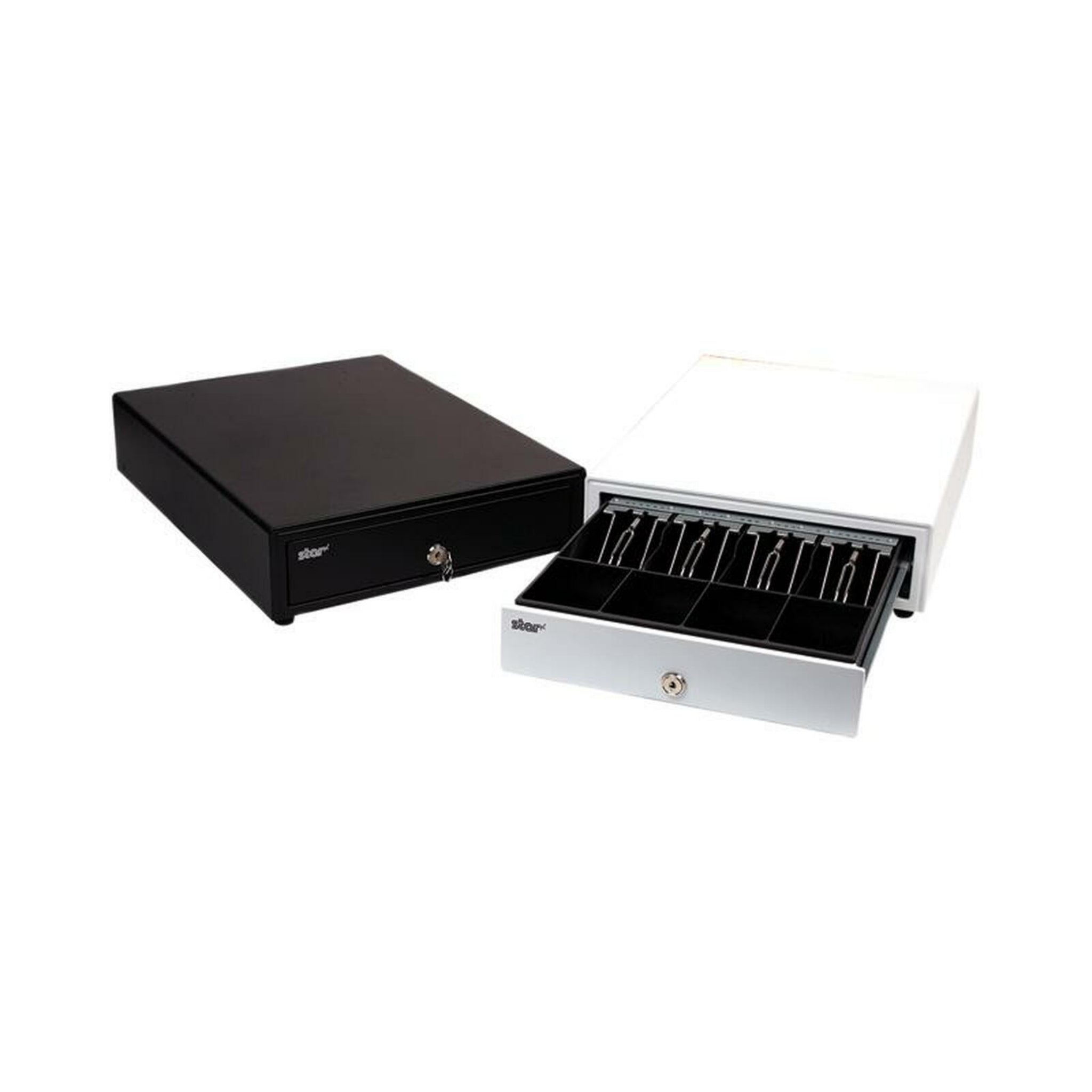 Star Micronics SMD2-1317 Max Series Compact Cash Drawer - Perfect for Retail Stores, Restaurants & Small Businesses - Durable POS System Accessory for Secure Cash Management