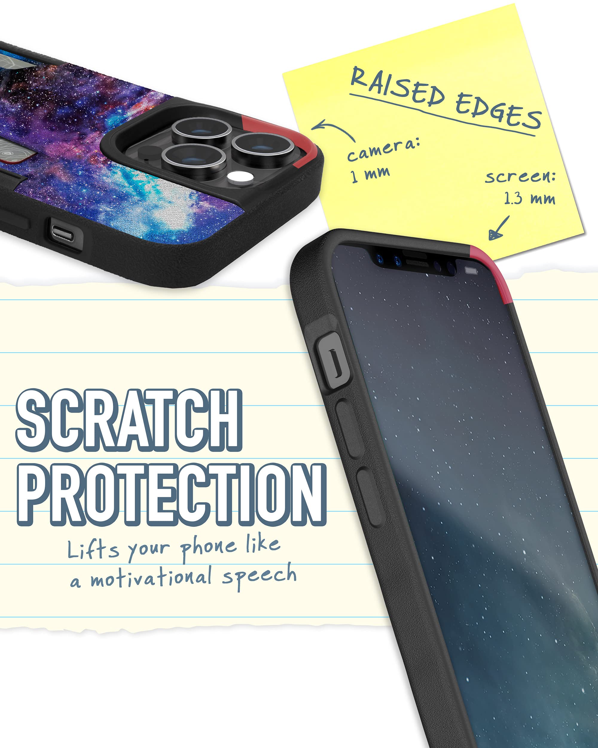 Smartish iPhone 13 Pro Wallet Case - Slim Protective Credit Card Holder with Kickstand | Wallet Slayer Vol. 2 | Perfect for Travel, Work & Everyday Use