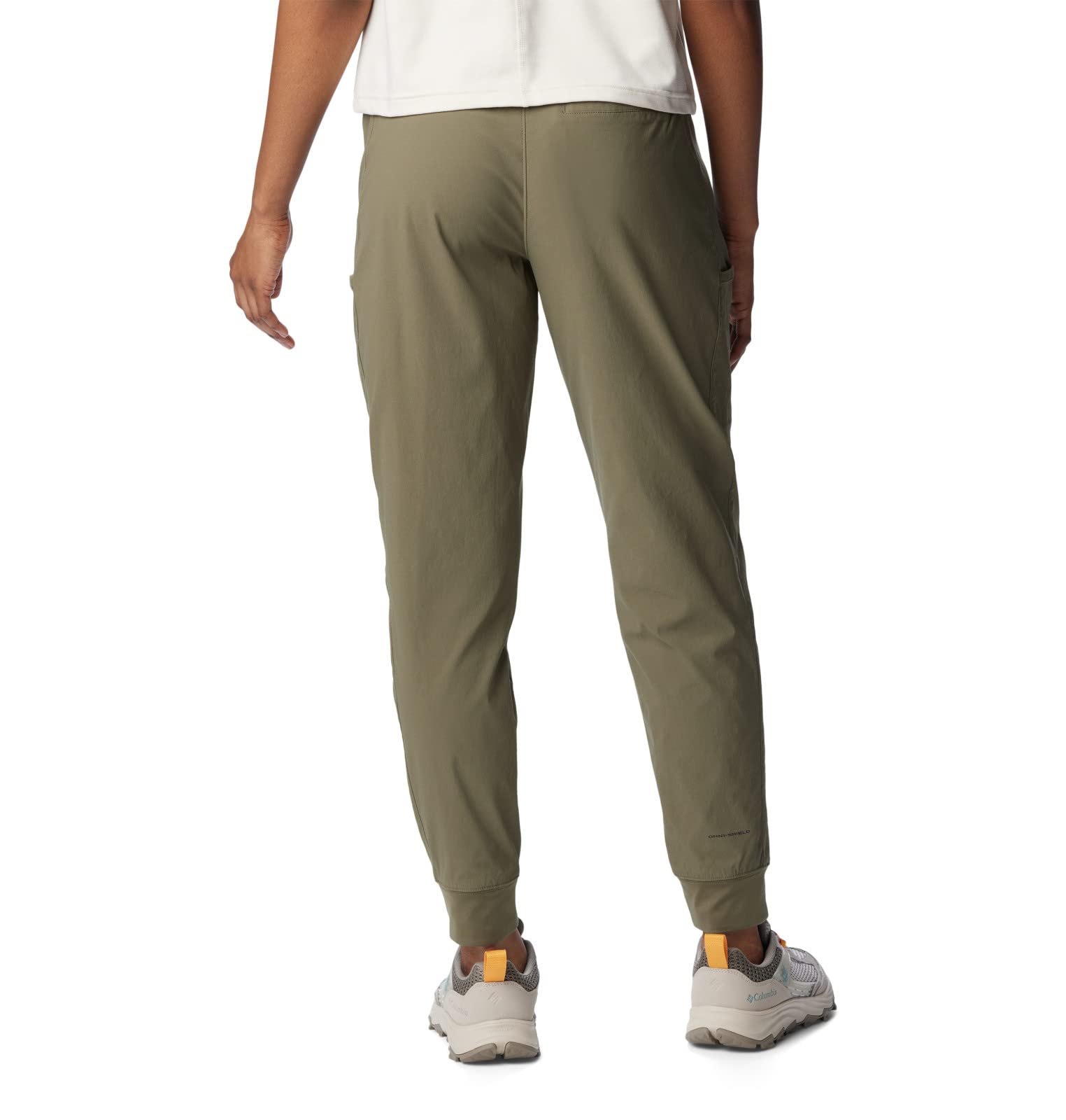 Columbia Women's Leslie Falls Jogger - Lightweight Water-Resistant Jogging Pants for Hiking, Yoga & Casual Wear - Perfect for Outdoor Adventures & Lounge Comfort