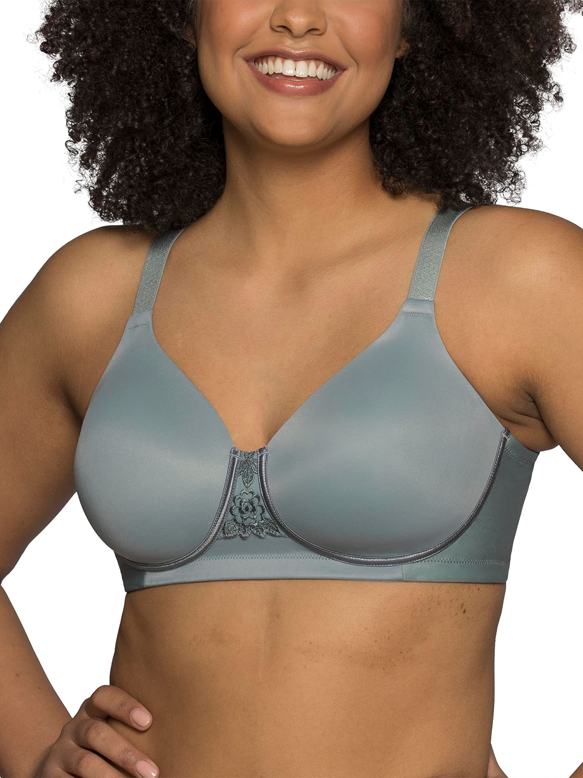 Vanity Fair Women's Full Figure Beauty Back Smoothing Bra 36C-42H - Comfortable T-Shirt Bra for Plus Size Women | Perfect for Work, Everyday Wear & Special Occasions