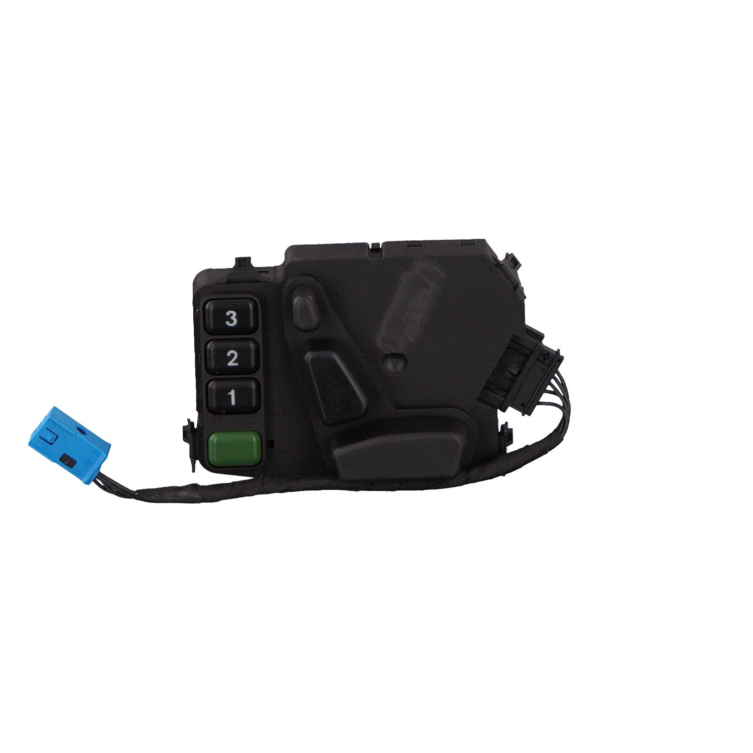 febi bilstein 46562 Seat Adjustment Switch Unit - Replacement for Car Seat Controls (Pack of 1) | Perfect for Volkswagen, Audi, BMW & Mercedes Vehicles | Easy DIY Installation for Driver & Passenger Seat Adjustments