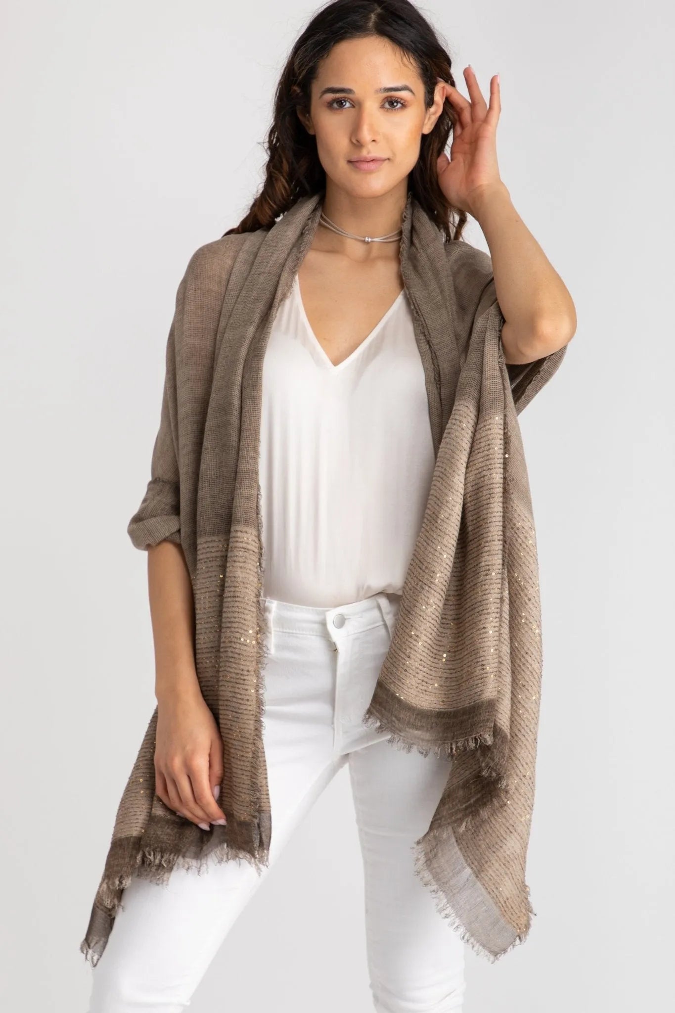 Lenox Women's Fashion Scarf - Soft Lightweight Winter Wrap Shawl for Casual Outfits & Office Wear | Perfect for Cold Weather & Holiday Gifts
