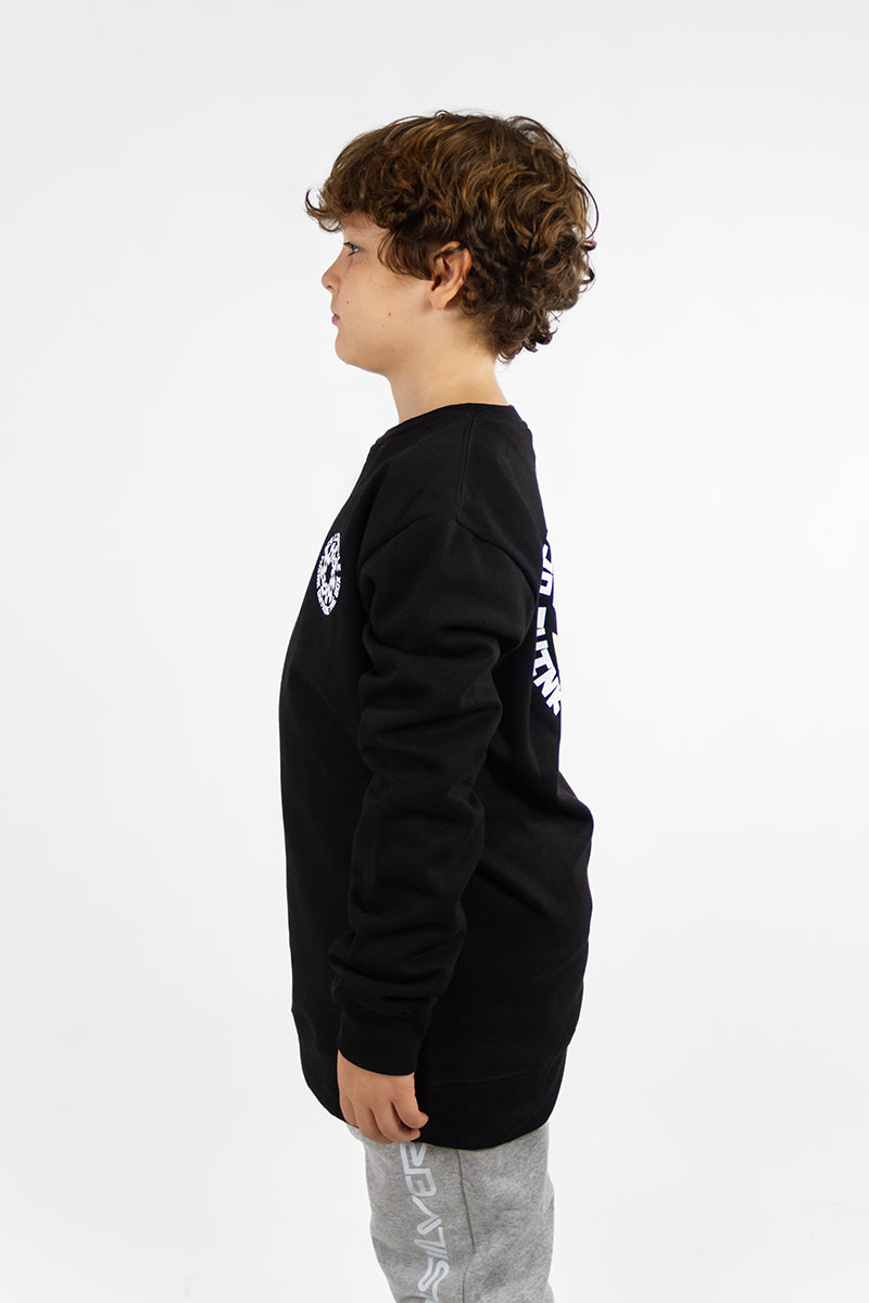 Original OCN Kids Hoodie - Black 601O1 | Soft & Comfortable Pullover for Boys & Girls | Perfect for School, Playdates & Outdoor Activities