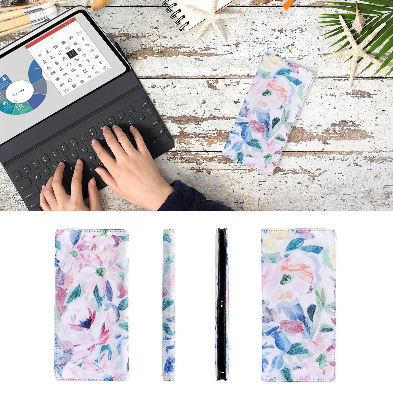 Ultra Slim RFID Blocking Women's Wallet - Credit Card Holder & Purse for Daily Use