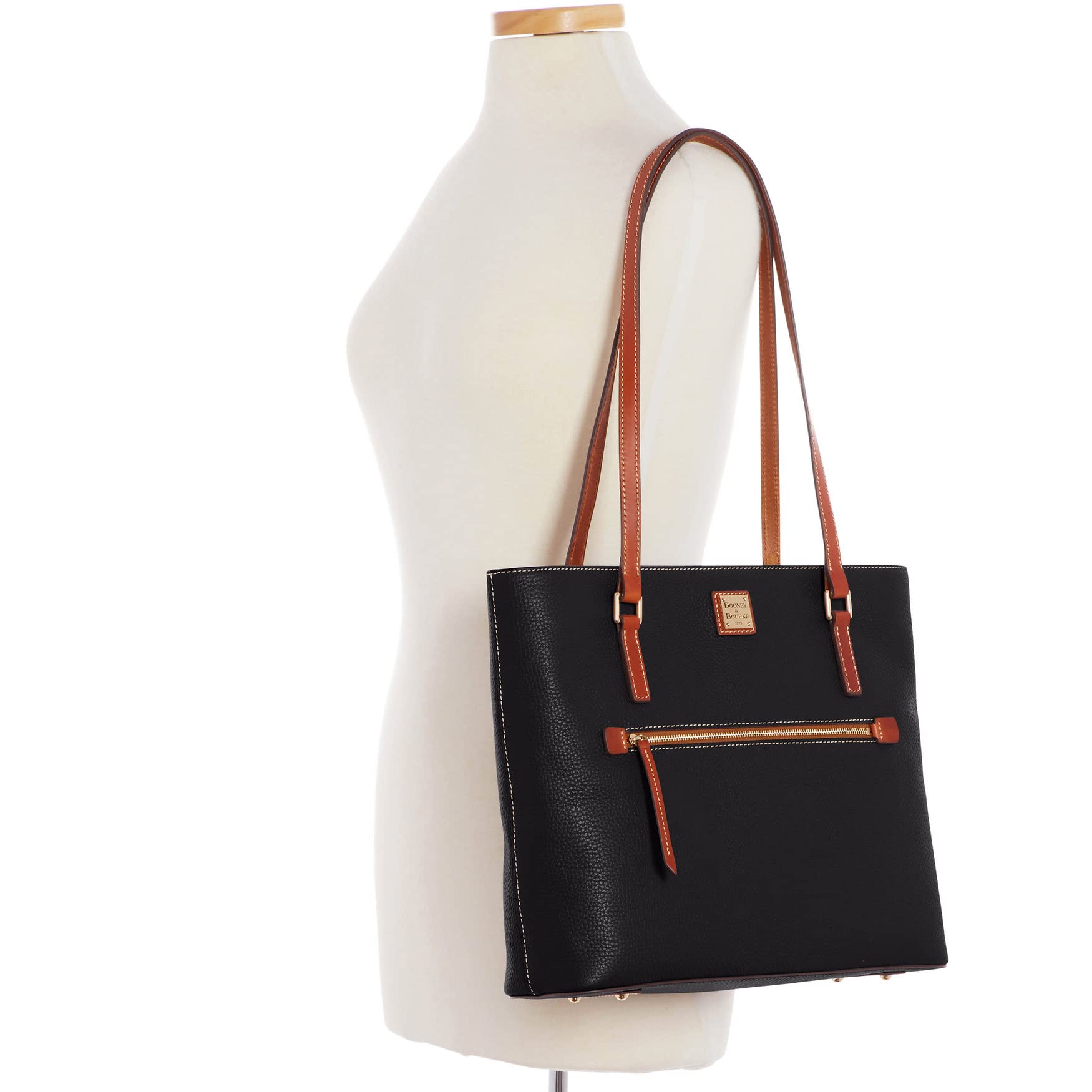 Dooney & Bourke Leather Tote Bags for Women - Large Designer Handbags with Long Shoulder Straps, Perfect for Work, Travel & Everyday Use