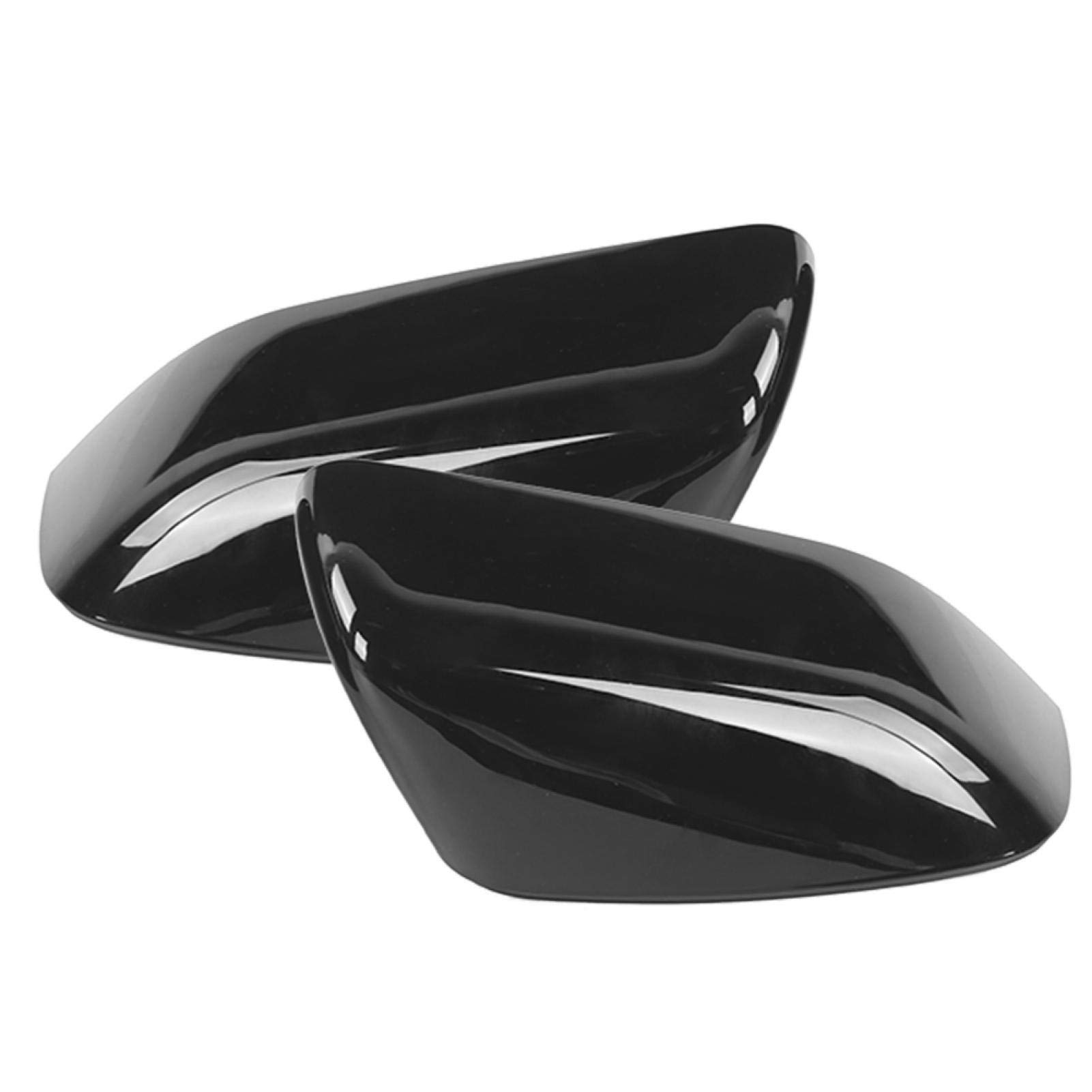 Fydun Glossy Black Rearview Mirror Covers for Land Rover LR2 & LR4 - 2-Piece Set - Perfect for Off-Roading & Daily Driving Protection
