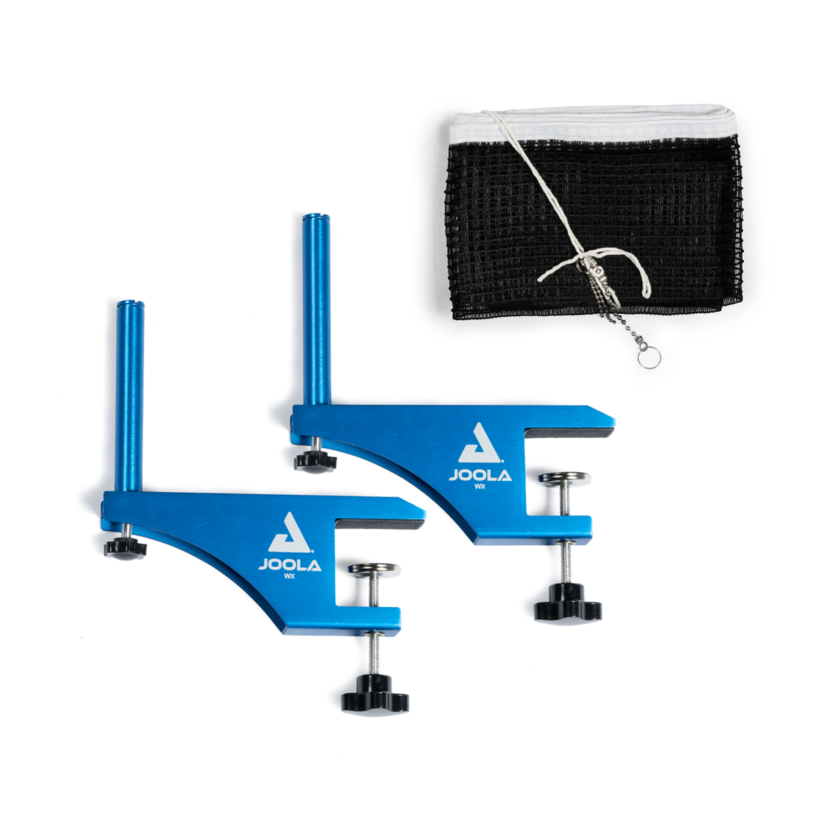 JOOLA WX Aluminum Pickleball Net and Post Set - Portable & Durable for Indoor/Outdoor Courts, Backyard, and Tournament Play