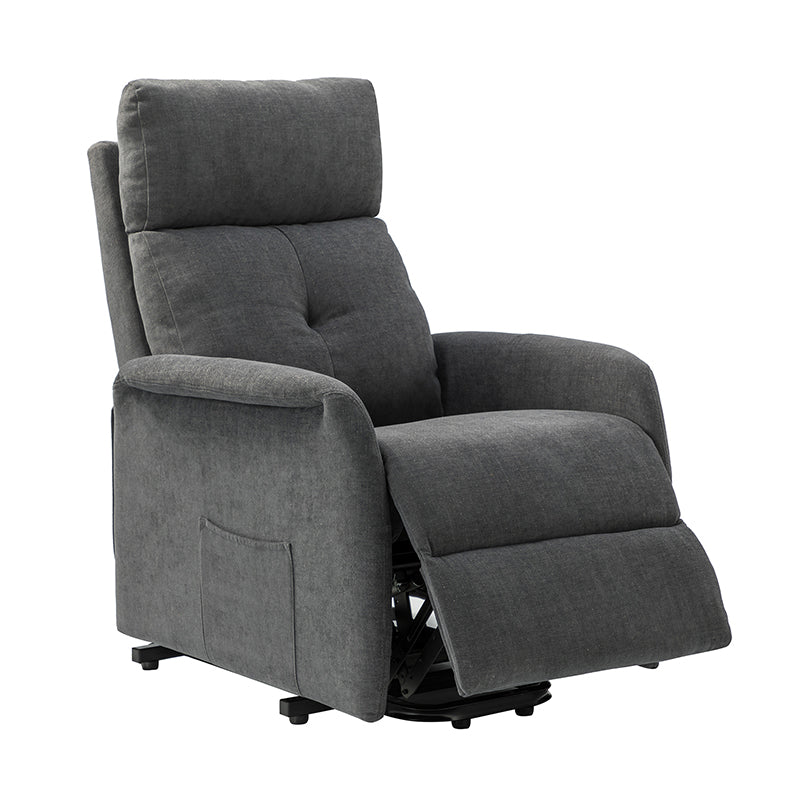 Serena Power Recliner Chair with Massage & Heat - Electric Lift Recliner Sofa for Living Room, Elderly & Home Theater Comfort (Brown) - Perfect for Relaxation, Movie Nights & Pain Relief