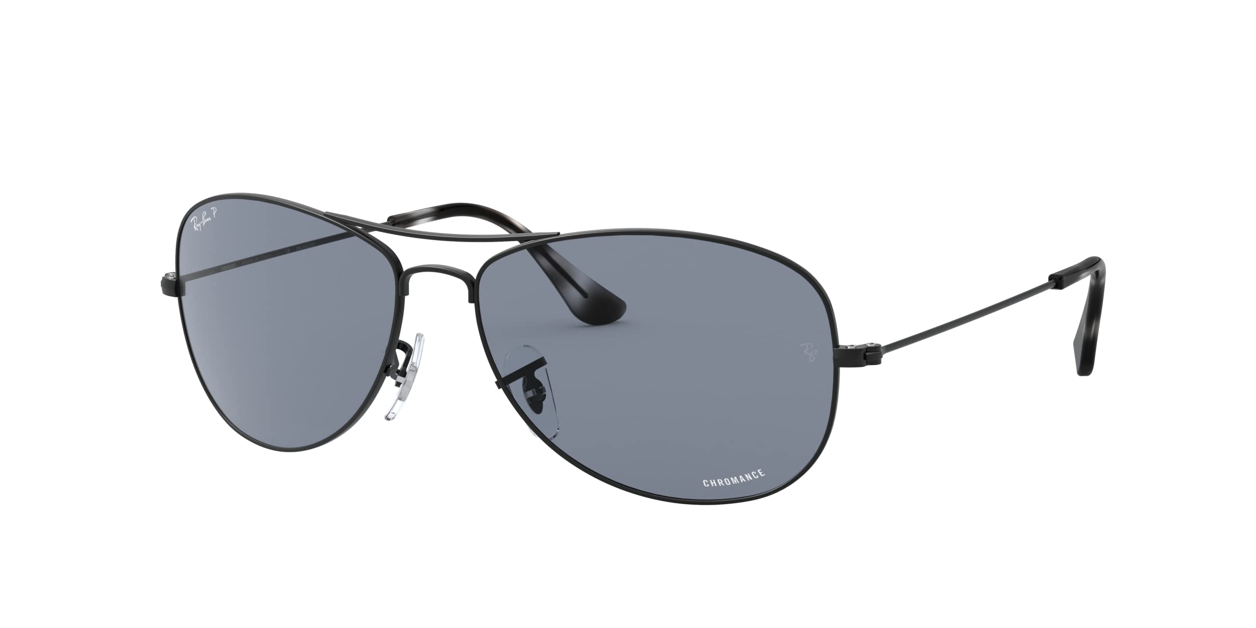 Ray-Ban RB3562 Chromance Aviator Sunglasses for Men & Women - Polarized UV Protection Lenses - Classic Pilot Style for Driving, Travel & Outdoor Activities