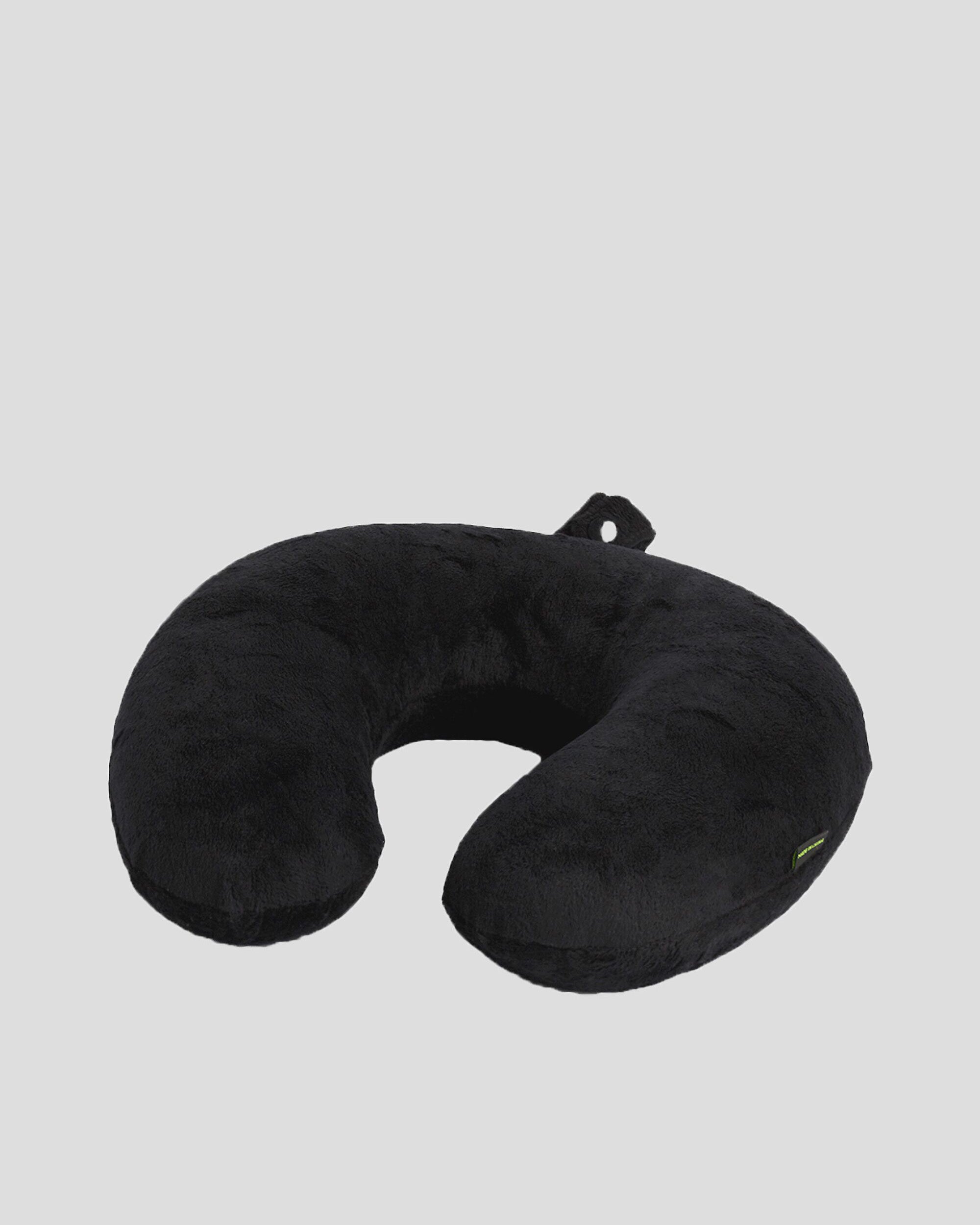 Korjo Memory Foam Pillow - Premium Orthopedic Support for Neck & Back Pain Relief - Black - Perfect for Side, Back & Stomach Sleepers - Home & Travel Use