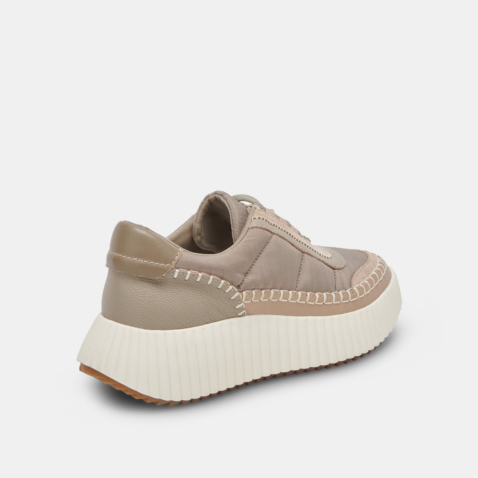 DOLEN Men's Nylon Sneakers - Lightweight Breathable Walking Shoes for Men, DK Taupe Color - Perfect for Casual Wear, Gym & Outdoor Activities