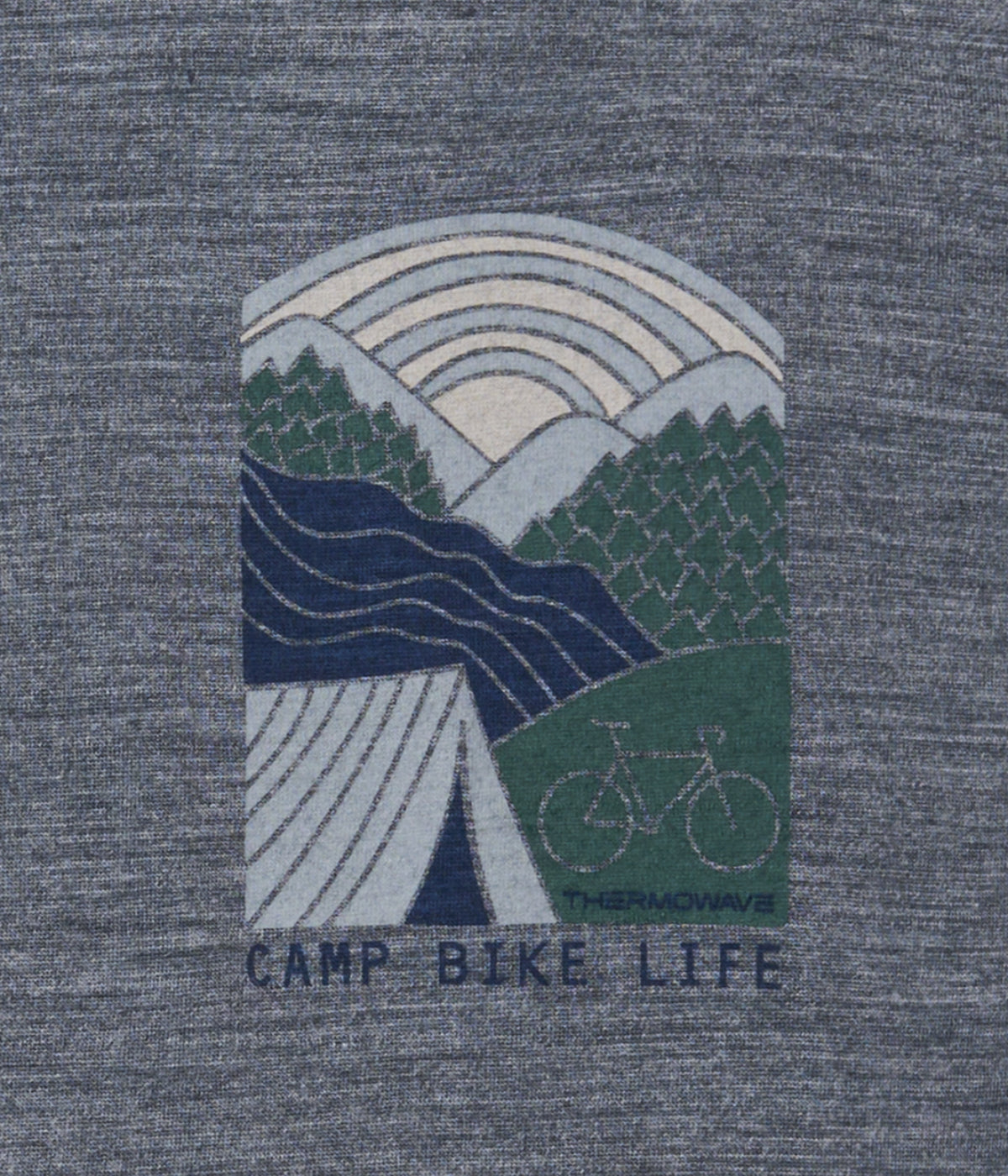 Men's Merino Wool Cooling T-Shirt for Camping & Biking - Breathable Outdoor Activewear for Hiking, Cycling & Adventure