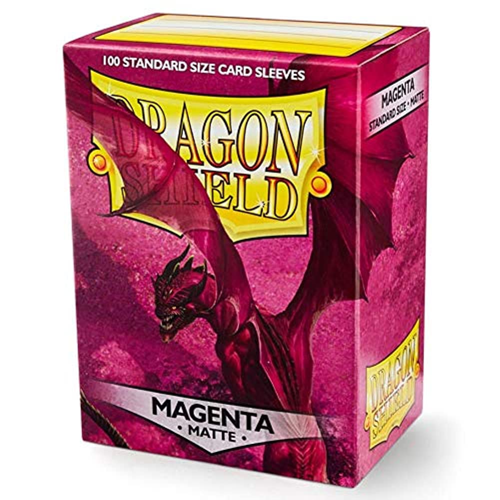 Disney Princess Dragon Shield Matte Magenta Card Sleeves - 100 Count - Premium Protection for TCG, MTG, and Collectible Card Games - Perfect for Gaming Tournaments and Card Collection Storage