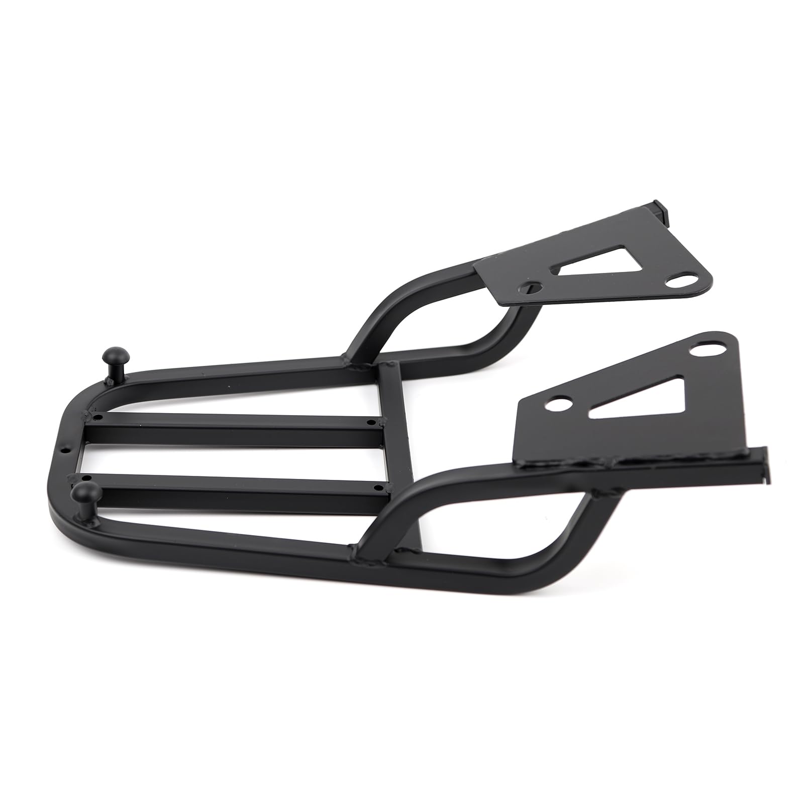 Minho Heavy Duty Iron Rear Luggage Rack for Honda Grom MSX125 2013-2016 - Square Tube Design - Perfect for Motorcycle Travel & Cargo Transport