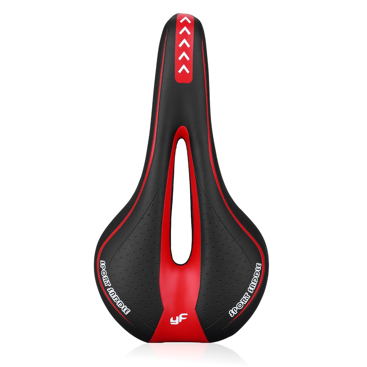 **Comfortable Mountain Bike Saddle with Breathable Design & Central Relief Zone – Ergonomic Bicycle Seat for Road & MTB – Perfect for Long Rides & Commuting**