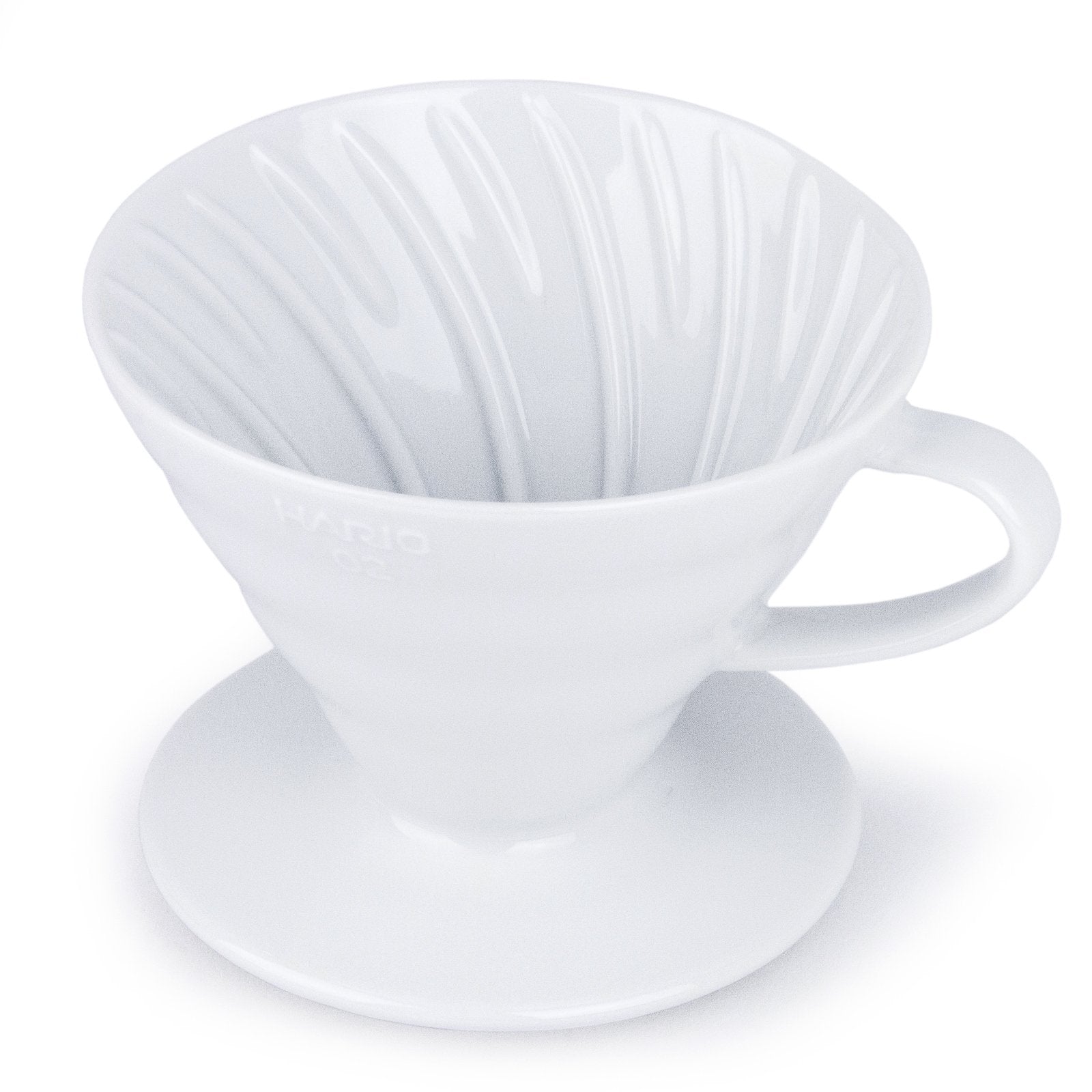 Hario V60 Ceramic Coffee Dripper - Premium Pour Over Coffee Maker for Home & Office Brewing - Perfect for Single Cup Drip Coffee, Specialty Coffee & Barista Use