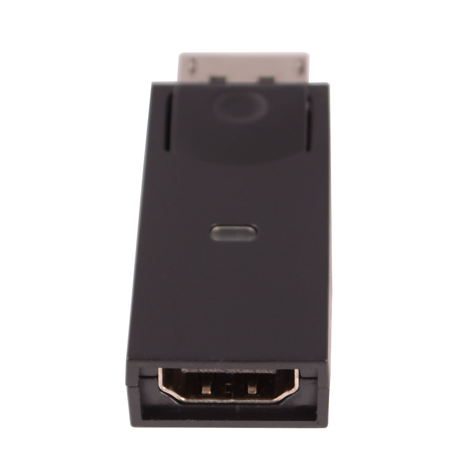 V7 Black Video Adapter DisplayPort to HDMI Converter - DP Male to HDMI Female Adapter for Monitor, TV, Projector, Gaming & Home Theater Setup