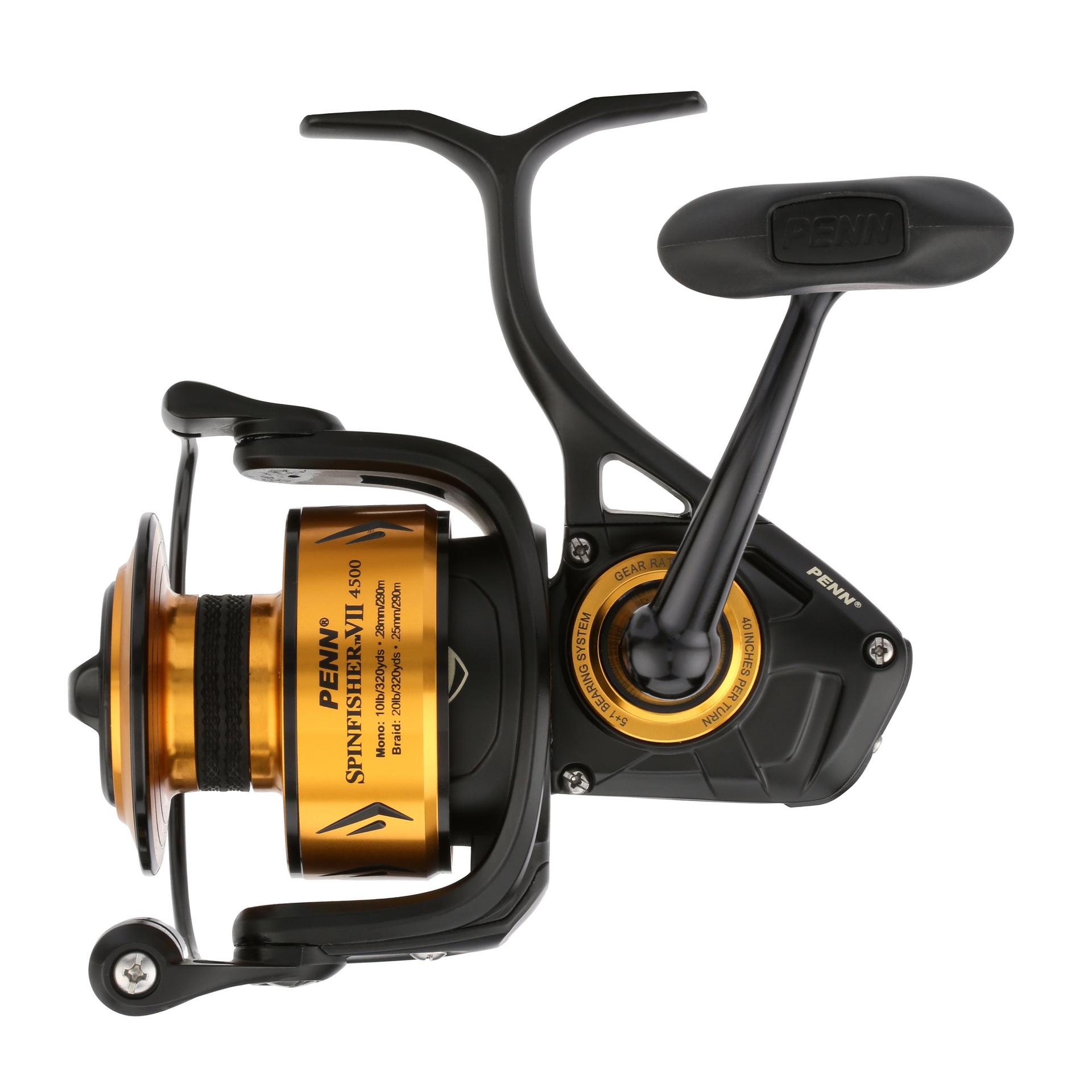 Penn Spinfisher VII Spinning Fishing Reel - Saltwater & Freshwater Resistant, Smooth Drag System - Perfect for Surf Fishing, Pier Fishing & Offshore Angling