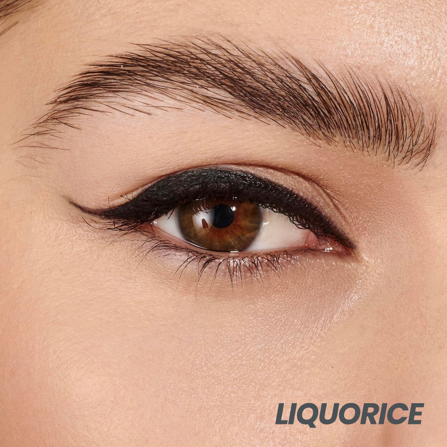 Wonderskin 1440 Longwear Black Waterproof Eyeliner Pencil - Smudge Proof, Sharpenable Eye Liner for All-Day Wear (Liquorice) | Perfect for Daily Makeup, Night Out & Special Occasions