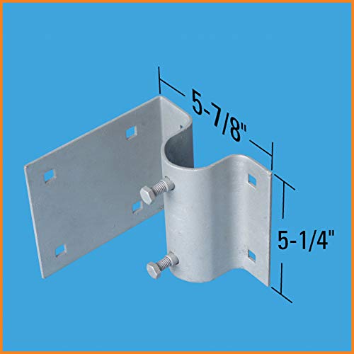 Dock Edge Stationary Dock Corner Leg Holder - Heavy Duty Boat Dock Accessories for Secure Mooring | Perfect for Marine, Lake, and River Docking