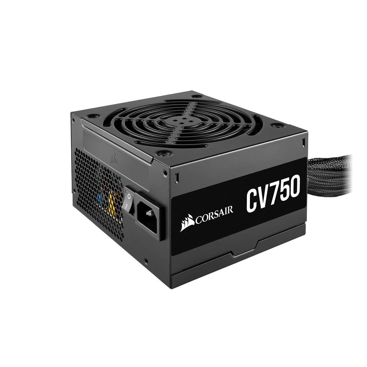 Corsair CV750 750W 80 Plus Bronze Certified Non-Modular ATX Power Supply - Reliable PSU for Gaming PC, Workstation & Home Office Desktop Computers